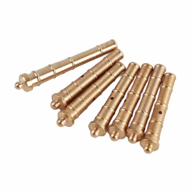 Easy assemble Wooden Ship Model Building Kit, Sailboat Kit Home self-Made Model Decoration Boat for Collection, Teaching Exhibition - Easy to Assemble (Boat Model Copper Cannon pa 1 Big and 6 All) Long term storage compatible - Image 3