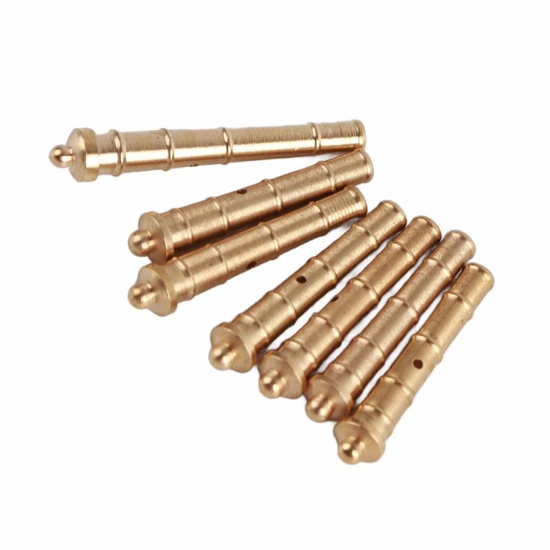 Easy assemble Wooden Ship Model Building Kit, Sailboat Kit Home self-Made Model Decoration Boat for Collection, Teaching Exhibition - Easy to Assemble (Boat Model Copper Cannon pa 1 Big and 6 All) Long term storage compatible - Image 2