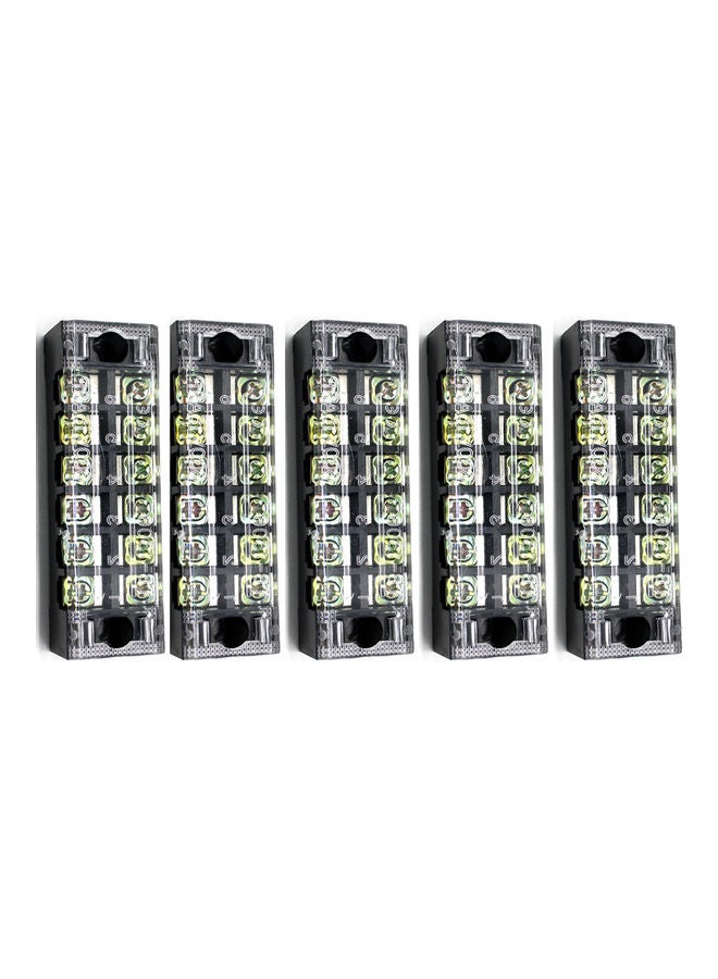 Loquat 10-Piece 600V 15A Double Row Screw Terminal Strips - Image 3