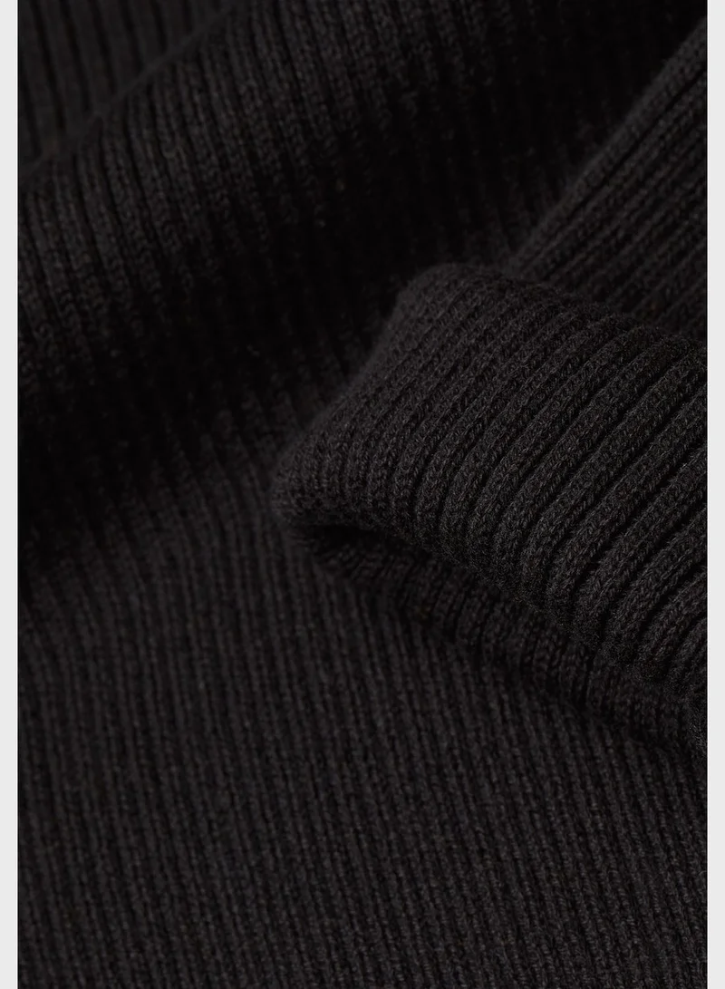 H&M Essential Polo Neck Sweater
