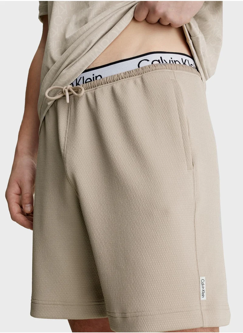 Calvin Klein Sports 7" Logo Knit Shorts