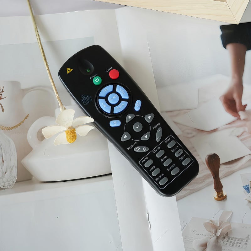 uehba New Projector Remote Control for Promethean UST-P1 UST-P2 PRM-25 PRM-32 PRM-42 PRM-45; Vivitek D825EX D825ES D820MS D825MX D832MX - Image 3
