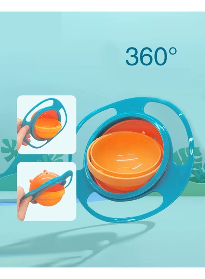 Trendat Spill-Proof 360 Degree Rotating Gyro Bowl with Lid - Image 1