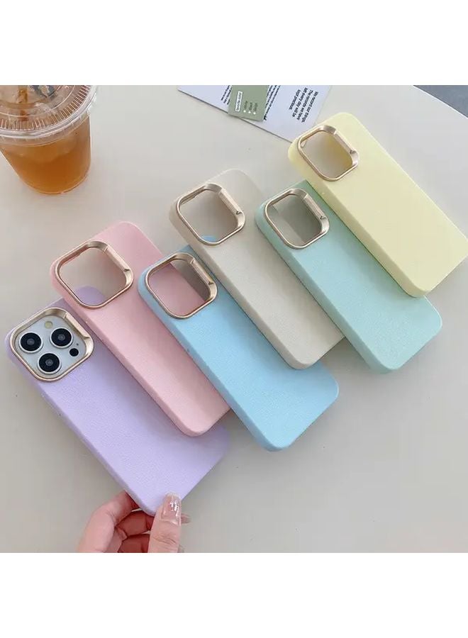 غطاء واقي للهاتف iPhone 12 Pro باللون البيج - Image 2