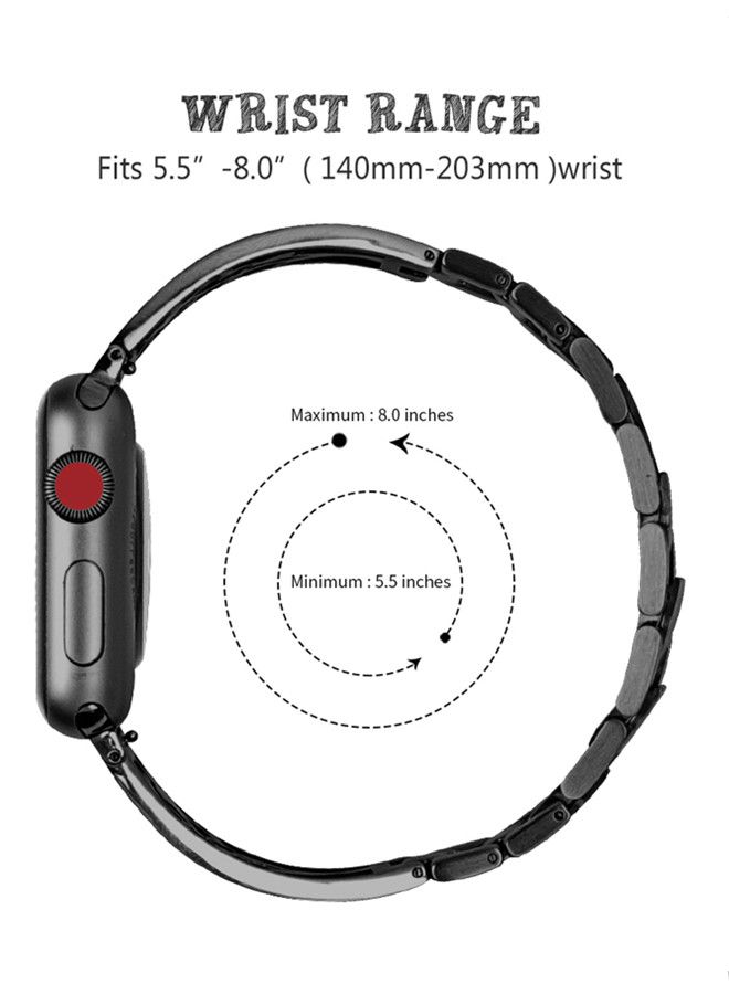 ISank Replacement Band For Apple Watch Series Black - Image 2