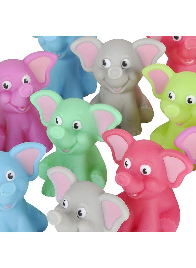 Rhode Island Novelty Rhode Island Novelty 2 Inch Rubber Water Squirting Elephants, One Dozen  - Image 2
