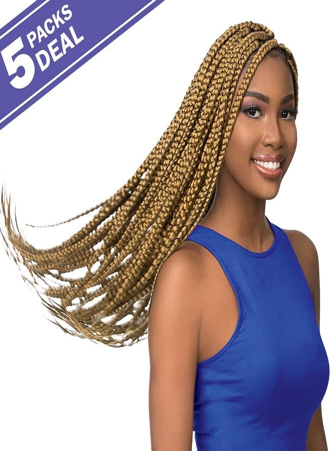 x-pression Sensationnel Synthetic Hair Braids XPRESSION 3X Ruwa Pre-Stretched Braid 24" (5 Packs, 30) - Image 2