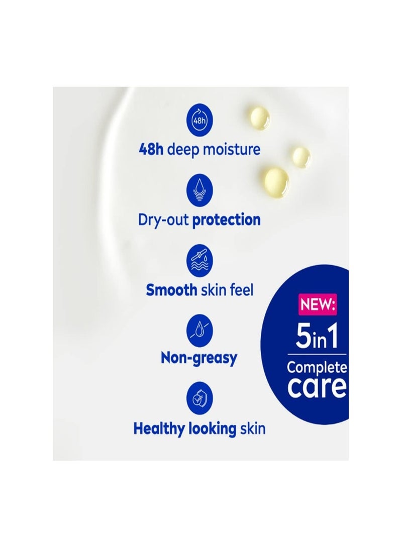Nivea Smooth Body Lotion, Shea Butter, Dry Skin 400ml - Image 3
