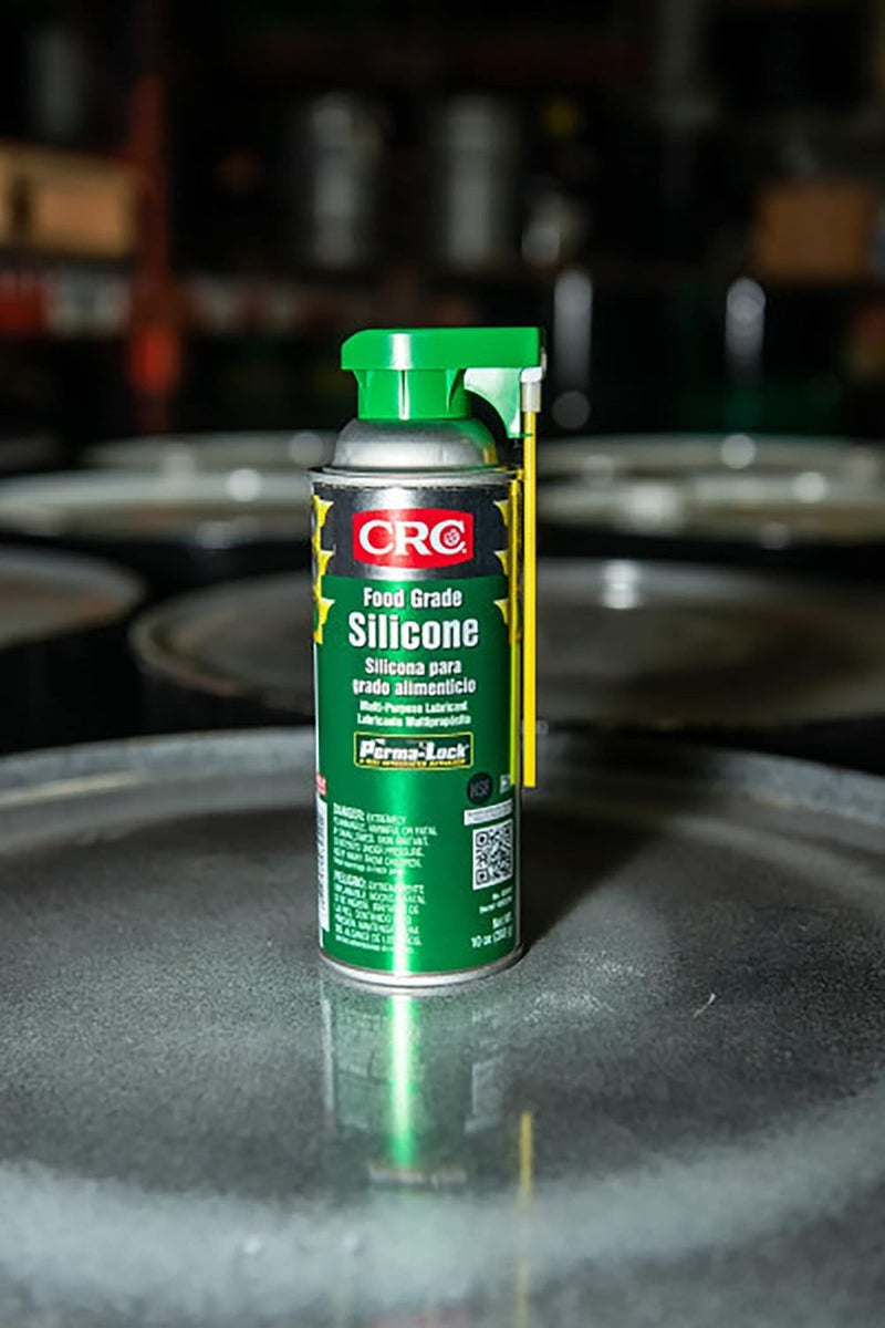 CRC Food Grade Silicone 03040  10 Wt Oz MultiPurpose Silicone Lubricant for High Temperature Applications - Image 4