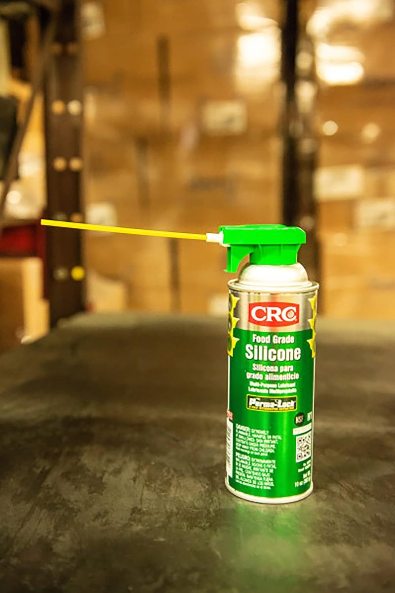 CRC Food Grade Silicone 03040  10 Wt Oz MultiPurpose Silicone Lubricant for High Temperature Applications - Image 5