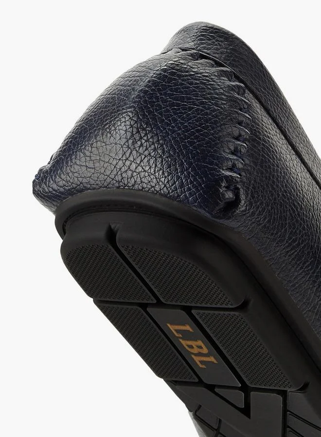 LBL by Shoexpress NAVY Men Textured Loafers for Men | Best Price UAE