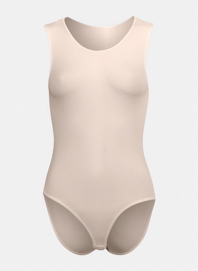 Silvy Lycra Wave2 Round Neck Sleeveless Bodysuit Underwear For Women - Image 1