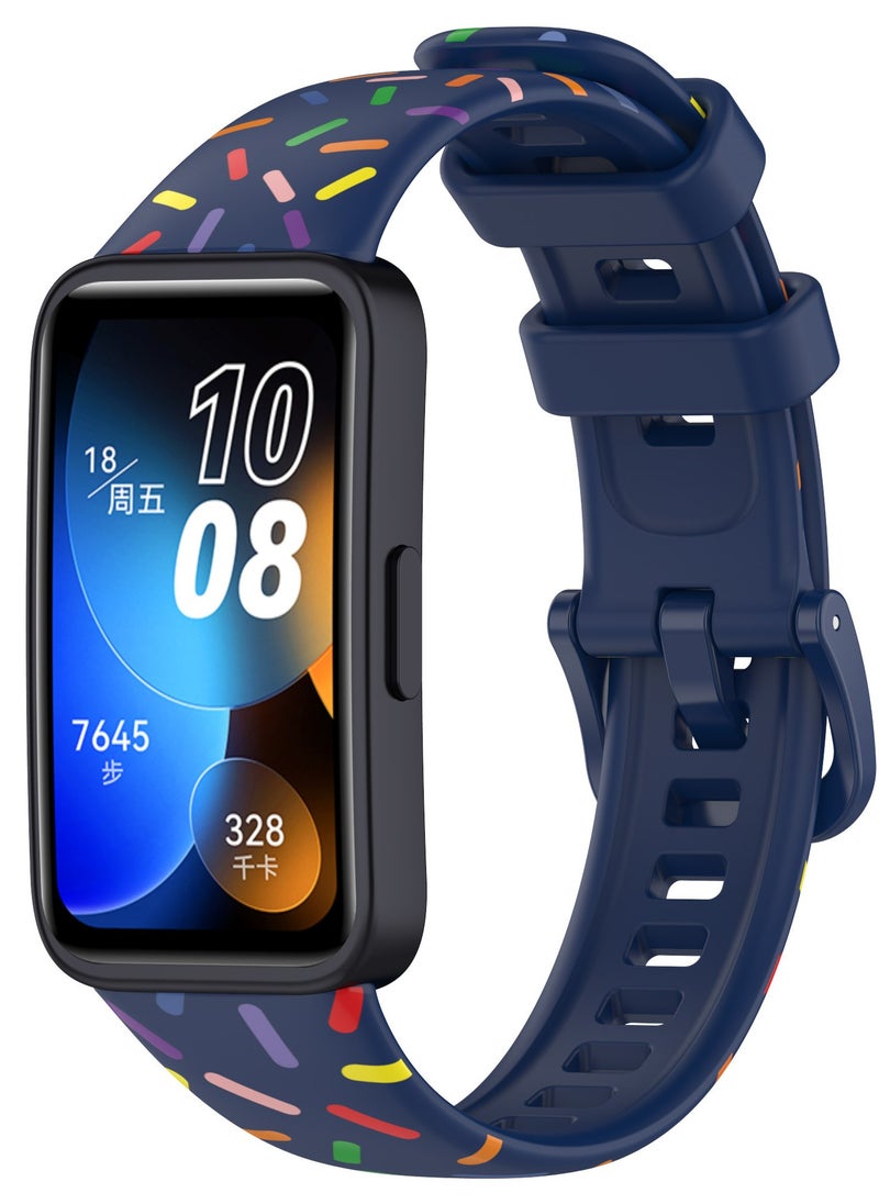 HW Silicone Watchband For Huawei Band 8 Huawei Band 9 Strap SmartWatch WristbandBracelet Wriststrap Sport Replacement  - Image 1