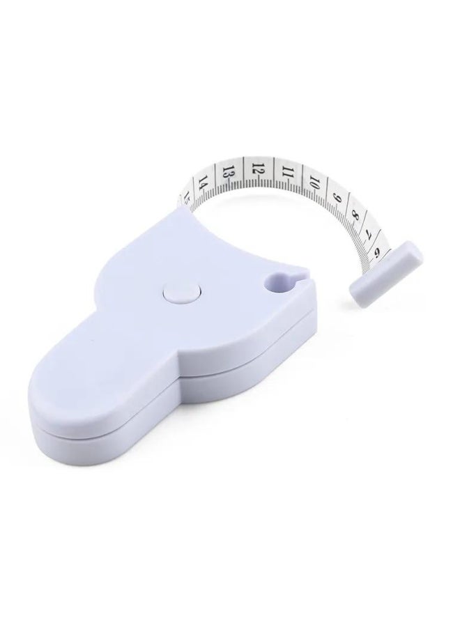 Automatic Telescopic Tape Measure Body Measuring Tape Sewing Ruler Tools Centimeter Tapes For Body Meter Measure White Tools