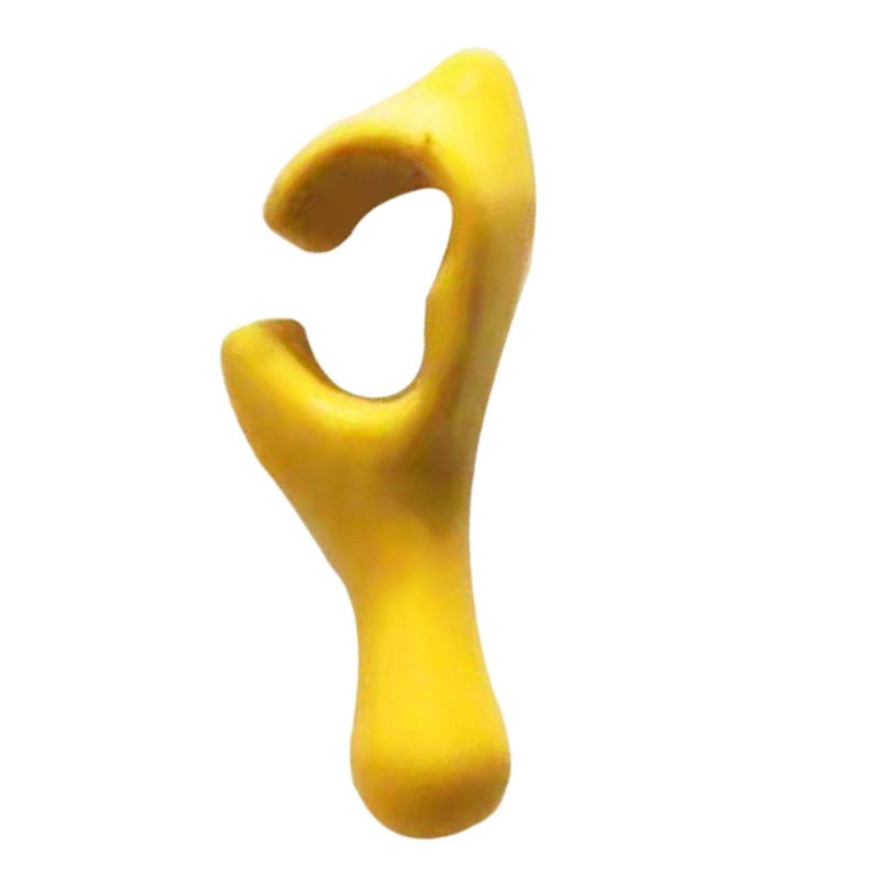 Cast Iron Tire Opener Bead Holder Retainer for Car Motorbike Wheel Change Yellow - Image 1