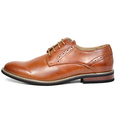 Bruno Marc Men's Leather Lined Dress Oxfords Shoes,Size 15,Brown,PRINCE-16 - Image 2