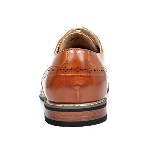 Bruno Marc Men's Leather Lined Dress Oxfords Shoes,Size 15,Brown,PRINCE-16 - Image 4