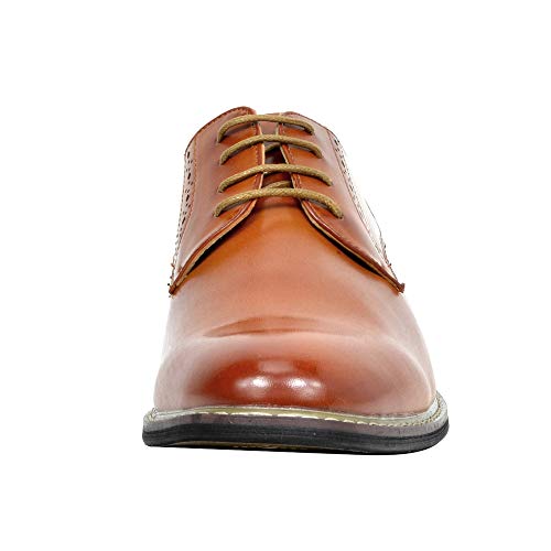 Bruno Marc Men's Leather Lined Dress Oxfords Shoes,Size 15,Brown,PRINCE-16 - Image 5