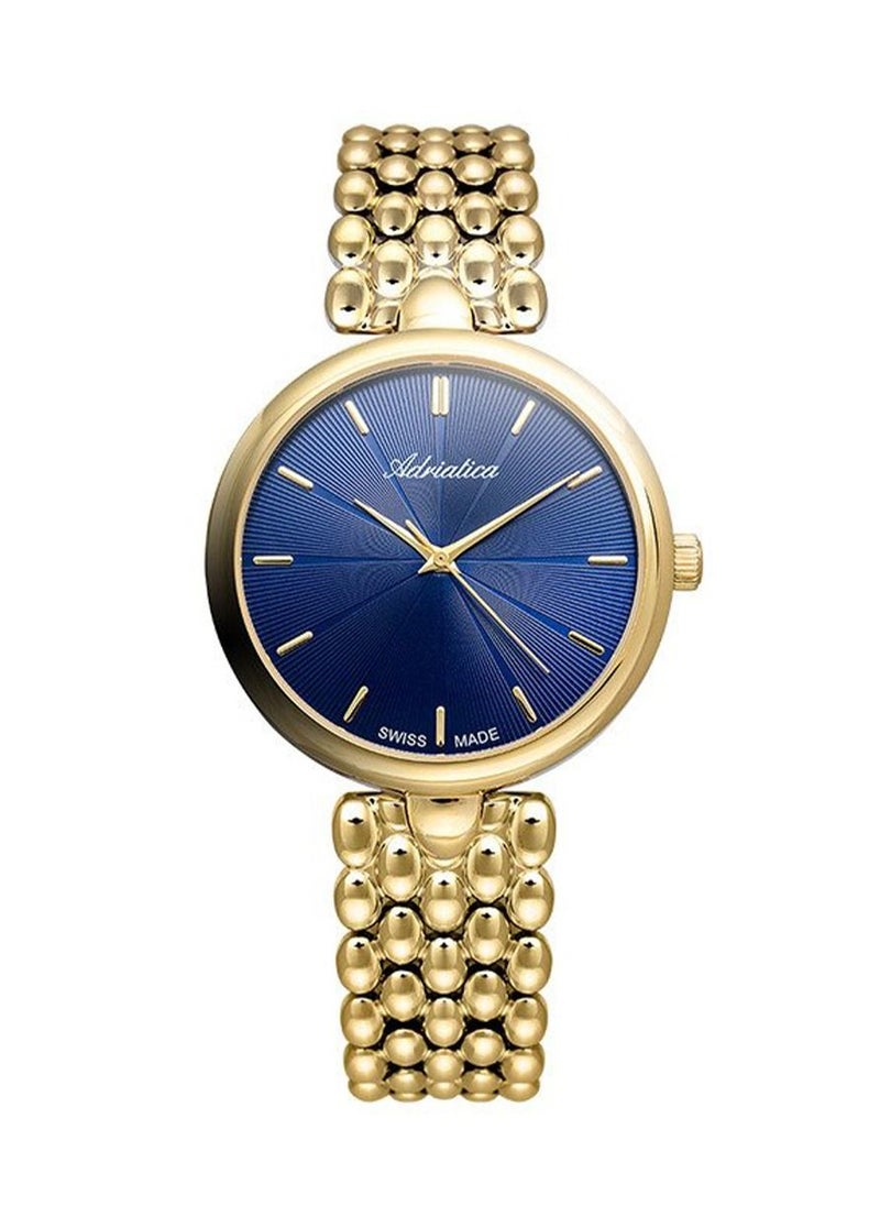 ADRIATICA ADRIATICA Swiss Made A3770.1115Q SS Case & Band 3-Hands Women's Watch 
