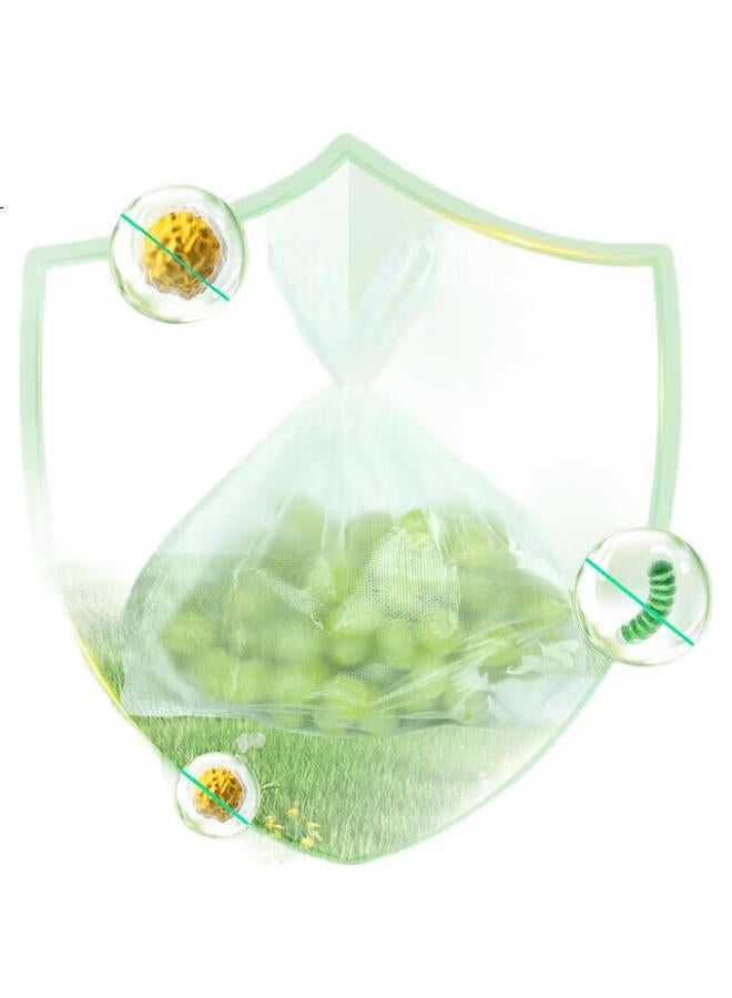 Temeiju Antibacterial Vest Food Storage Bags, Extra Large, Food-Grade Plastic Bags, Handbags, Transparent Disposable, 220 Pieces - Image 2
