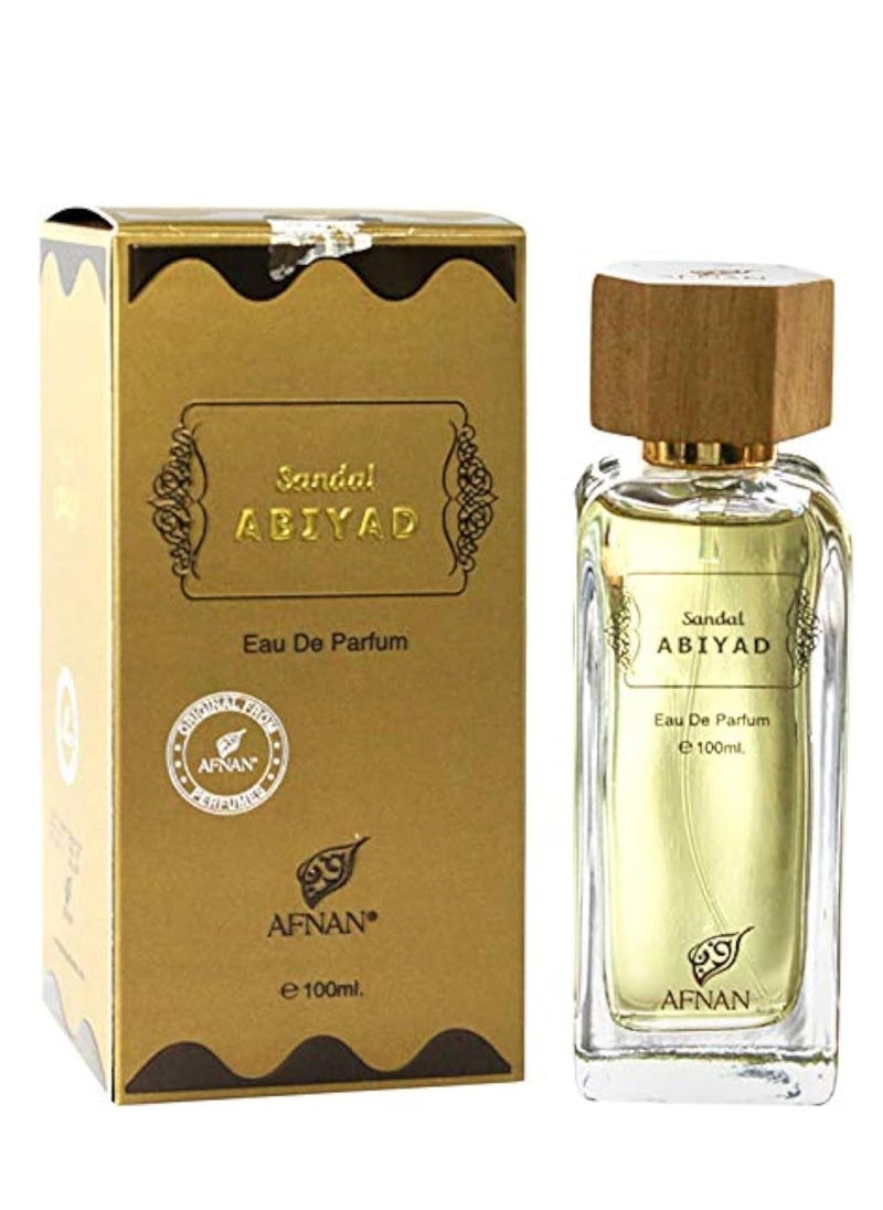 Afnan Sandal Abiyad Unisex Eau de Parfum, 100 ml  - Image 2