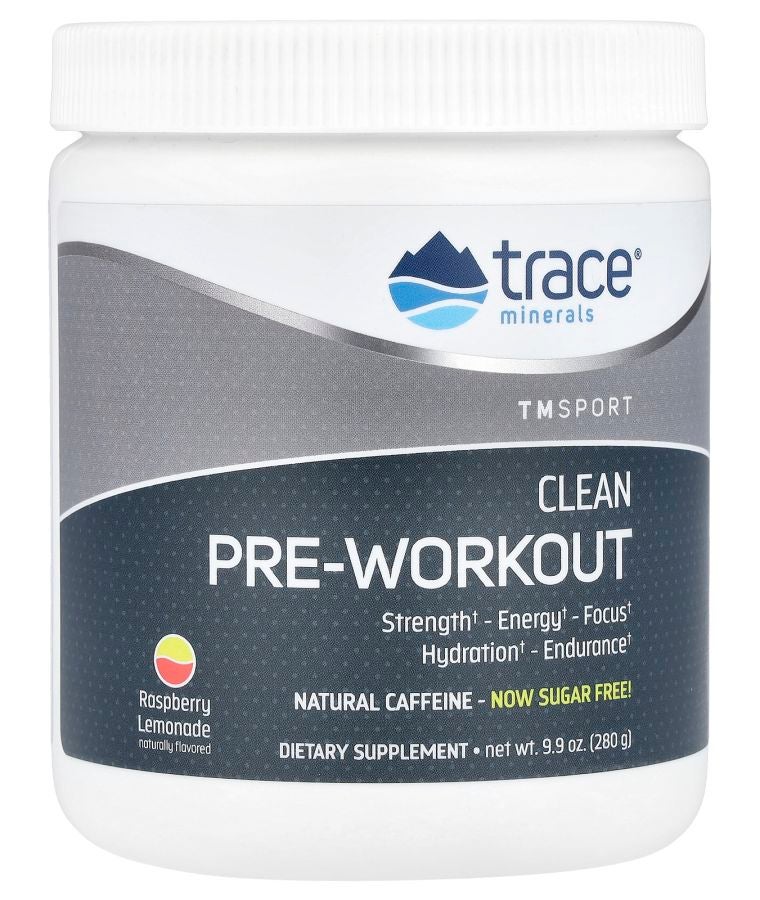TM Sport Clean Pre Workout Raspberry Lemonade 9.9 oz (280 g)