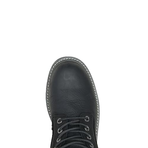 WOLVERINE Men's Floorhand Waterproof Steeltoe 6" Work Boot, Black, 11.5EW - Image 5