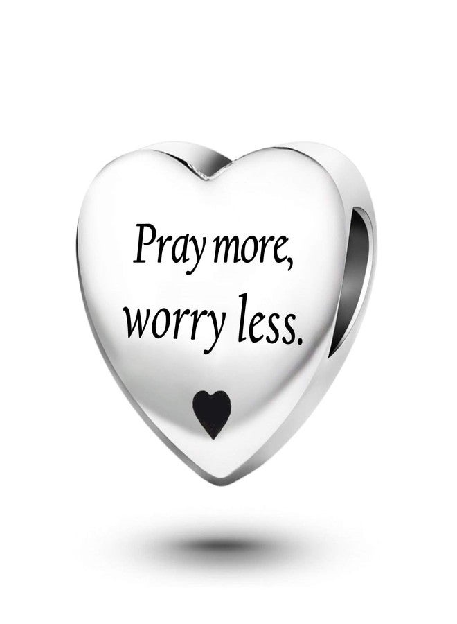 KunBead Holy Bible Birthday Heart Cross Bead Charms for Bracelets Gift for Grandma Sister Mom Best Friend Daughter Mother - Image 2