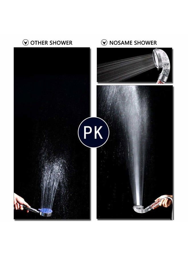 Nosame Shower Head, Filter Filtration High Pressure Water Saving 3 Mode Function Spray Handheld Showerheads for Dry Skin & Hair - Image 2