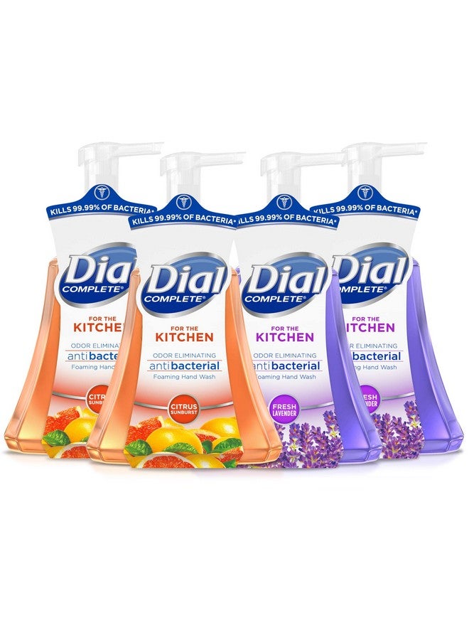 Dial Complete Antibacterial Foaming Hand Wash For Kitchen Fresh Lavender Scentcitrus Sunburst 15 Fl Oz (Pack Of 4) - Image 1