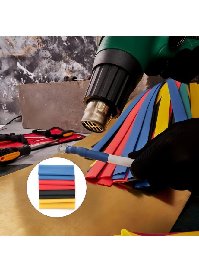 Complete 164 Piece Heat Shrink Tubing Kit with 2:1 Ratio – Durable Flexible Electrical Wire Sleeves for Waterproof Insulation, Cable Management and DIY Electrical Projects – UL Certified, 8 Sizes - Image 2