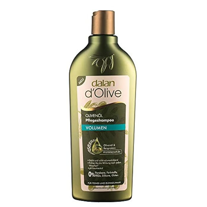 Dalan d'Olive Olive Oil Shampoo Volumizing 13.5 fl oz (400 ml)