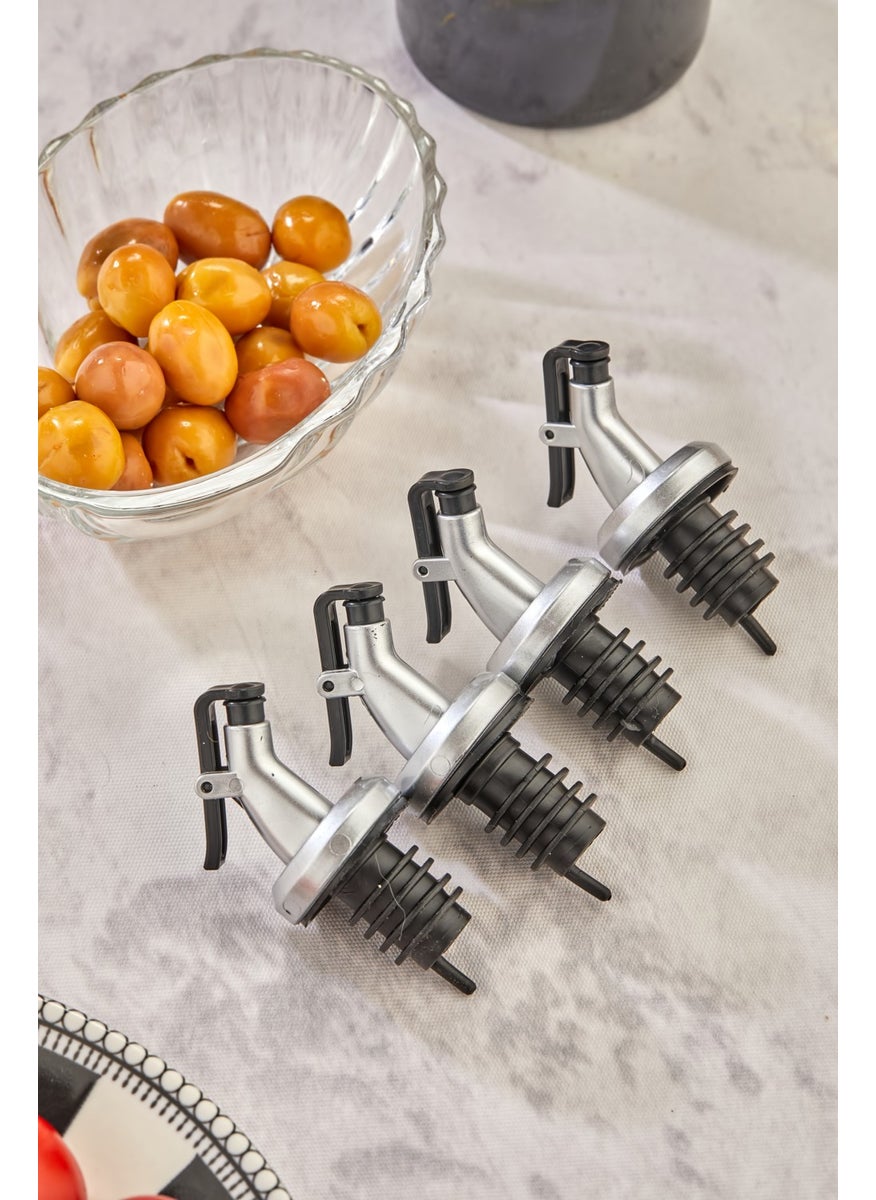 Fbz Home 4-Piece Bottle Tip Service Device Dropper Oil Can Stopper Cork  - Image 2