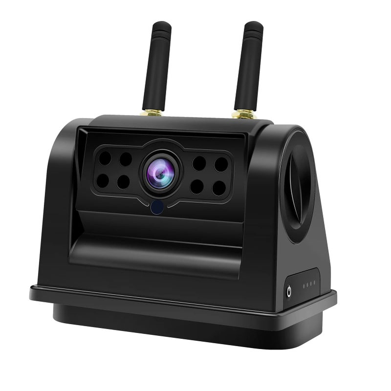 URVOLAX Single Car Reverse Camera for UR65X, Rechargeable 6700mAh Battery with Magnetic Base, One Minute DIY Installation, No Cable, No Hole Drilling Required - Image 2