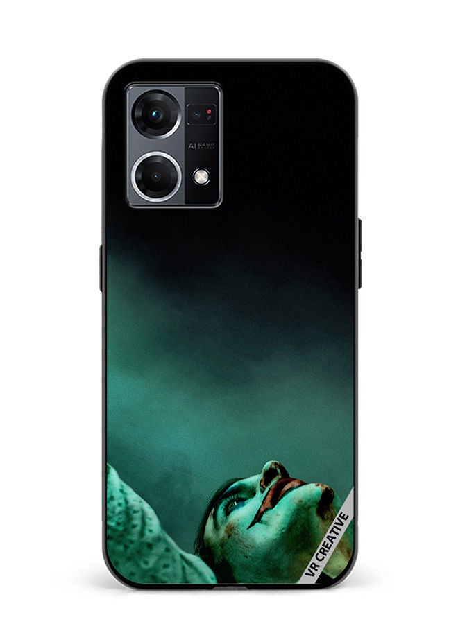 VR CREATIVE Protective Case Cover For Oppo Reno8 4G Joker Sml Design Multicolour - Image 1