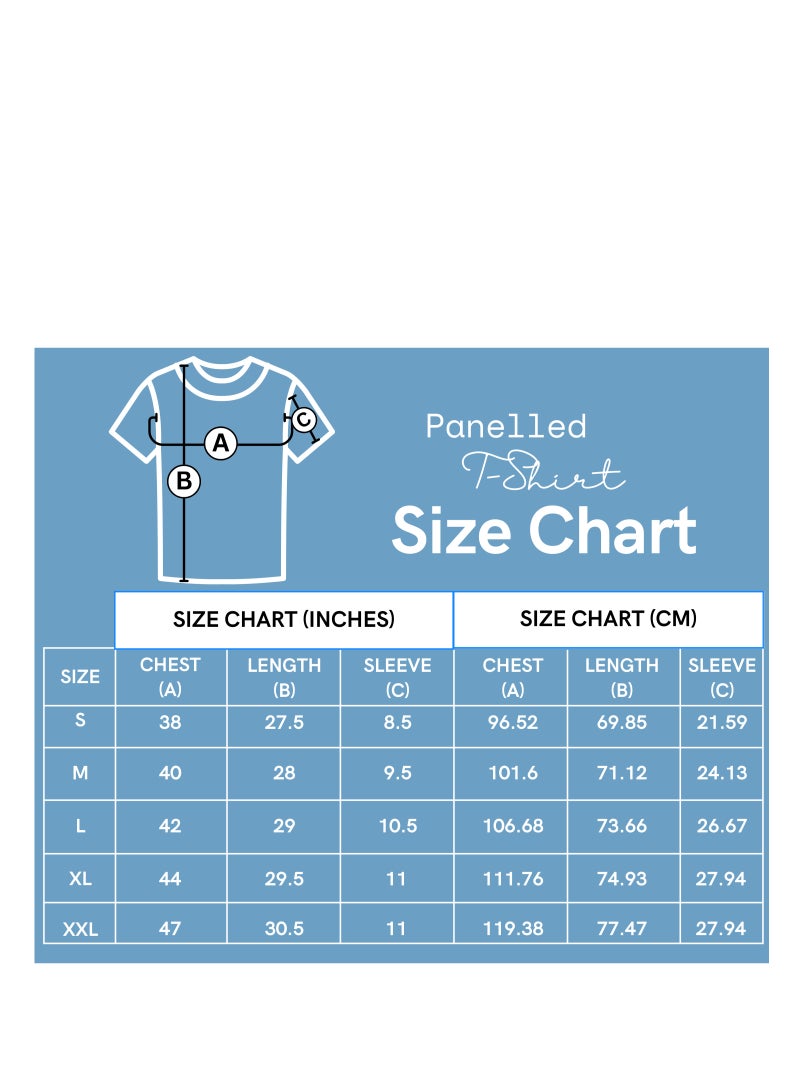 Selecta Now Mens T Shirt 100% Combed Cotton Contrast Panelled Soft Comfortable Black T Shirt Top & Tees For Mens  - Image 4