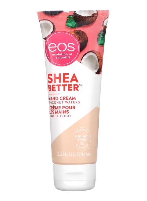 Evolution of Smooth Shea Better Coconut Water Hand Cream 2.5 fl oz 74 ml