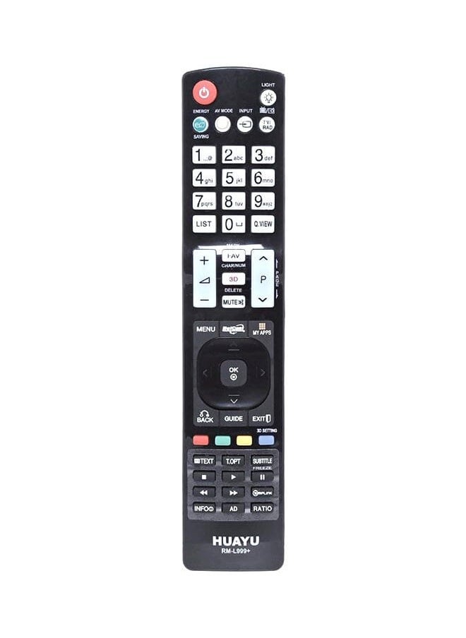 Huayu Remote Control For Lg Lcd Led Tv Black - Image 1