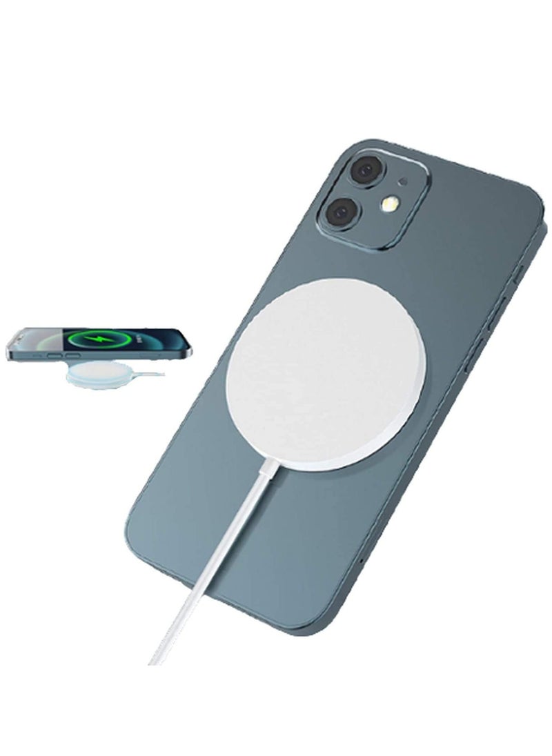 "Apple MagSafe Charger – Qi/PMA Compatible for iPhone 13 Pro, 13 Pro Max, 13 mini, and 13"