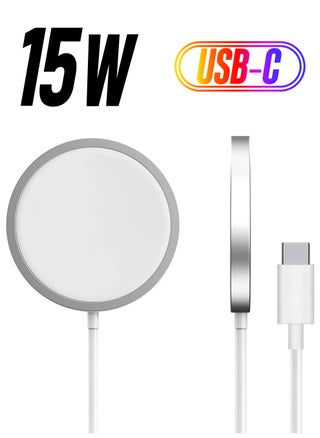 "Apple MagSafe Charger – Qi/PMA Compatible for iPhone 13 Pro, 13 Pro Max, 13 mini, and 13" - pzsku/Z4668C87A7A0EBA3D41A9Z/45/_/1738233526/aa860e55-2446-4500-8a7b-c5750dee21b0