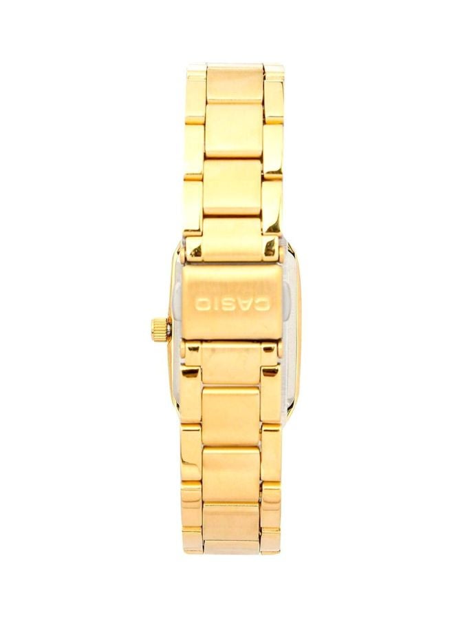 CASIO Women Stainless Steel Analog Watch Ltp-1165N-9C - 33 mm - Gold - Image 2
