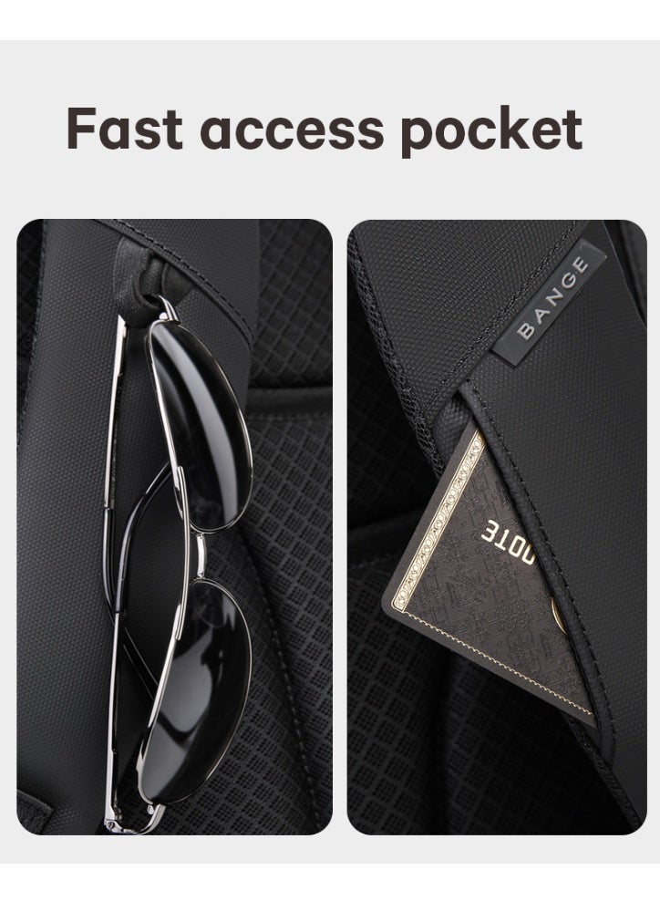 Bange 2517 15.6 Inch Water-Resistant Laptop Backpack - Image 2