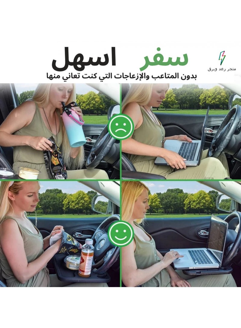 Loquat Car Dining Table, Light Pink - Image 3