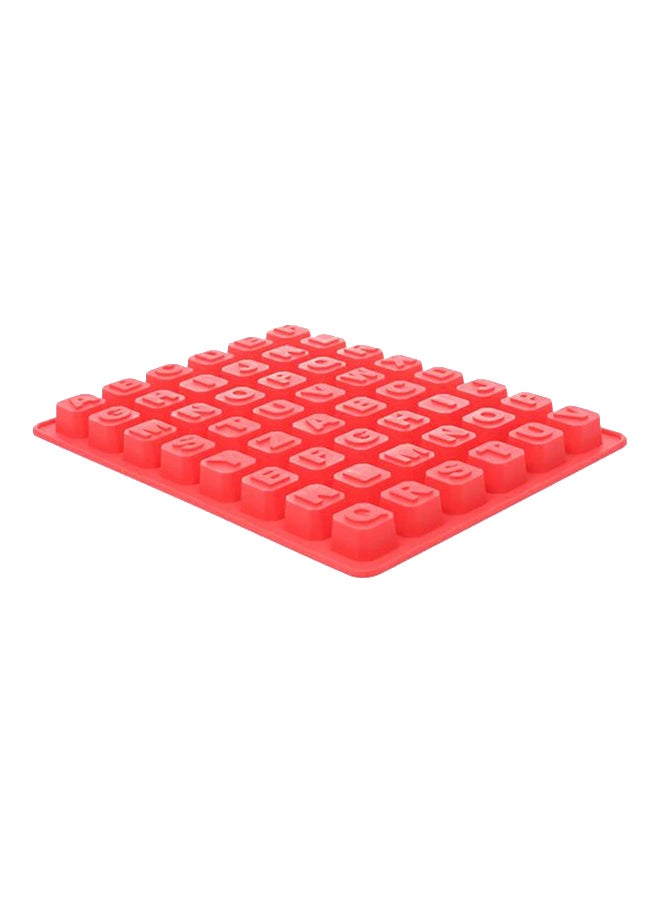 Liying Multipurpose Block Alphabet Bake Mold Red 7x10x.75inch - Image 3