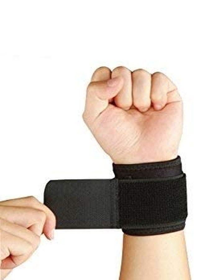 Vector X Neoprene Wrist Support, Black - Set of 2