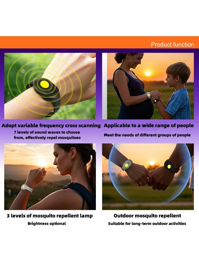 Generic Sonic Mosquito Repellent Watch – Portable Anti-Mosquito Wristband for Children and Adults, Ideal for Outdoor and Hiking Use - Image 2