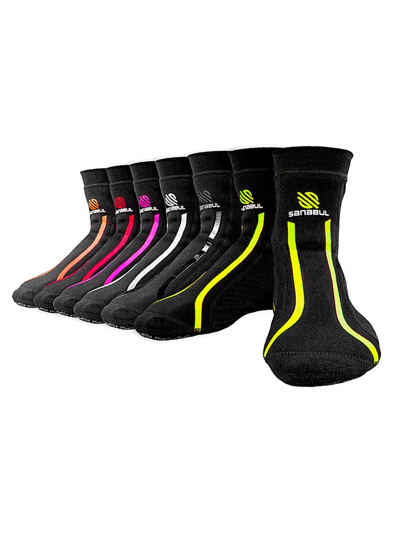 Sanabul  New Item Foot Grip Socks For Men & Women | Mma, Kickboxing, Wrestling, Pilates, Yoga Anti Slip Socks, Non Slip Socks (Xsmall, Green)  - Image 4