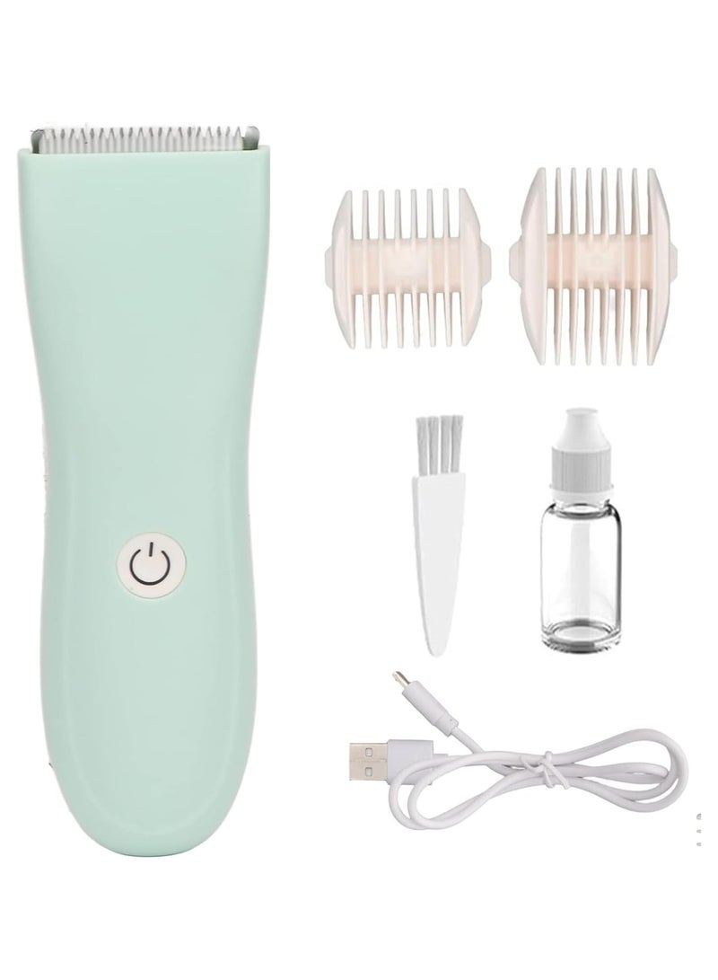 4-in-1 Electric Baby Hair Clippers Quiet, Safe, Cordless & Rechargeable, Low Vibration, Professional Trimmer Kit for Kids - Image 1