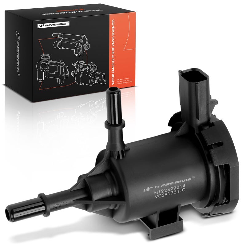 A-Premium APremium Vapor Canister Purge Solenoid Valve Compatible with Jeep Wrangler 20072017 Liberty 20082012 Wrangler JK 2018 Dodge Nitro Dakota Viper Mitsubishi Raider Ram Dakota SRT Viper - Image 2
