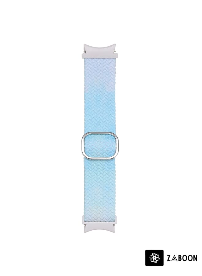 Zaboon Samsung Galaxy Watch 5 / Watch 5 Pro / Watch 4 Weave Gradient Color Watch Band - Image 2